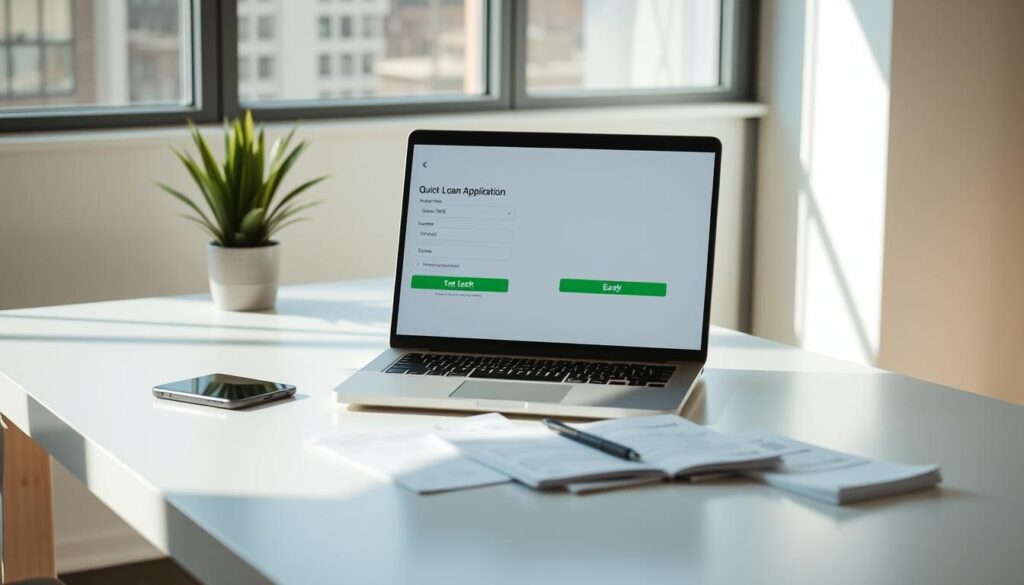 quick loan application process